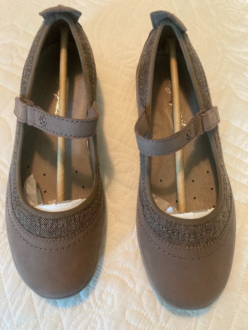 Easy SpiritLownsdale Mary Jane, Taup, Size 7.5M
